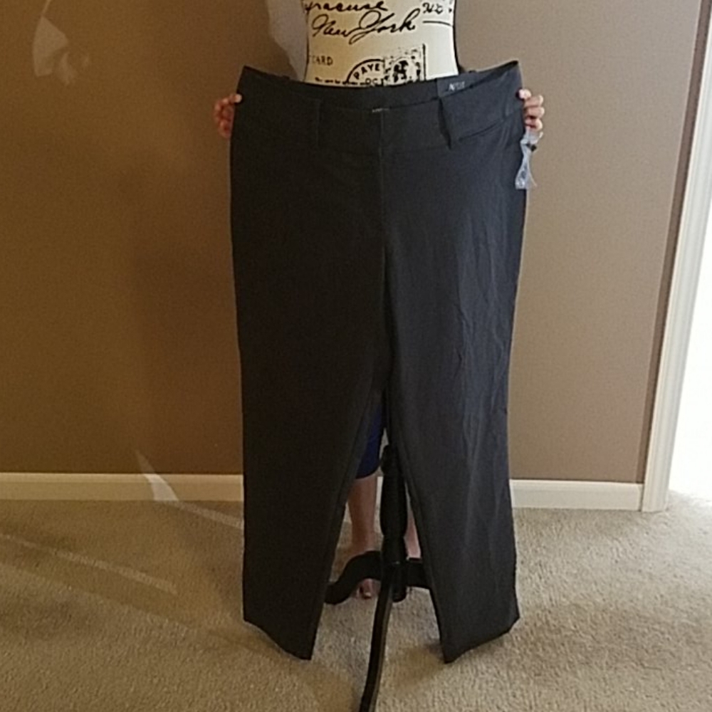 NWT womens gray dress slacks